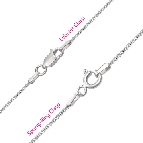 925 Sterling Silver Tiny Name Necklace