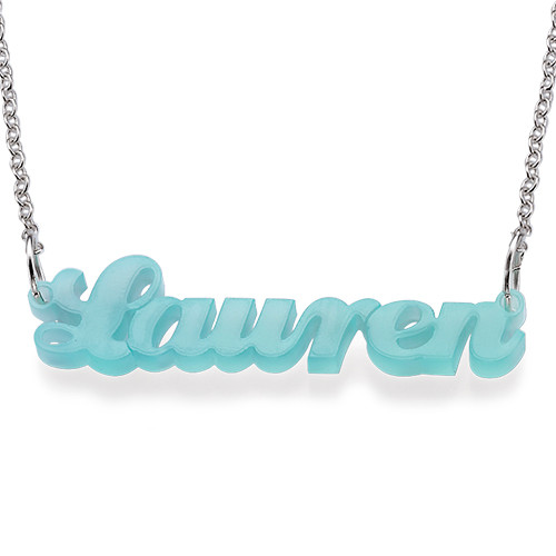 Acrylic Name Necklace