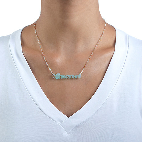 Acrylic Name Necklace