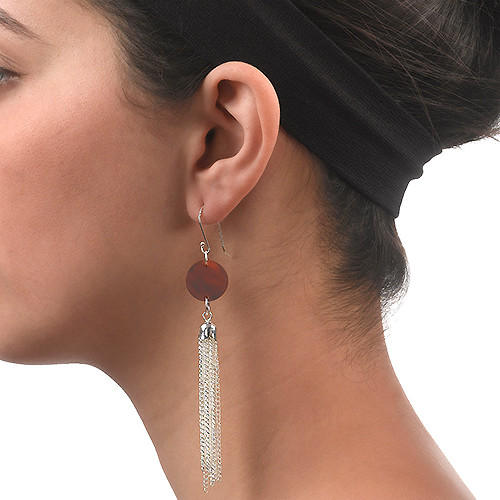 Acrylic Tassel Earrings