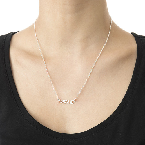 Signature All Capitals Name Necklace