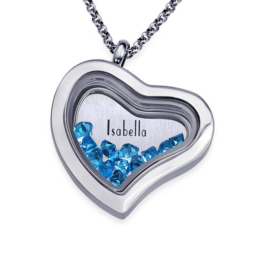 Birthstone Floating Locket