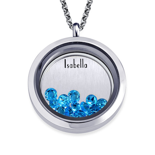 Birthstone Floating Locket