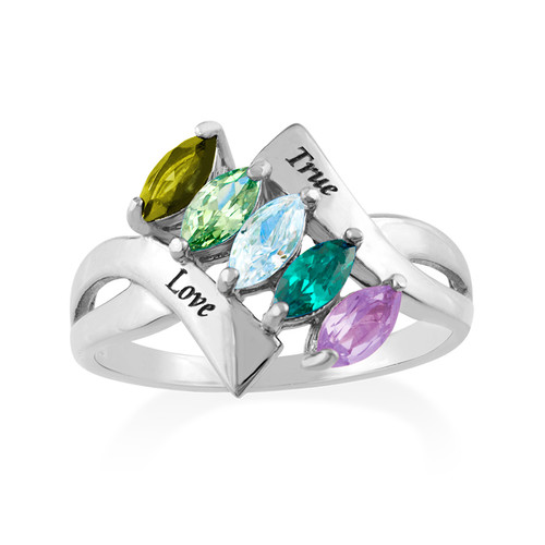 Birthstone Ring for Mom