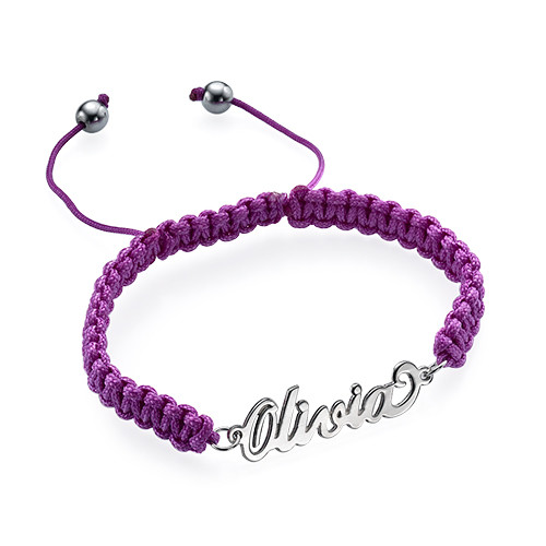 Cord Name Friendship Bracelet