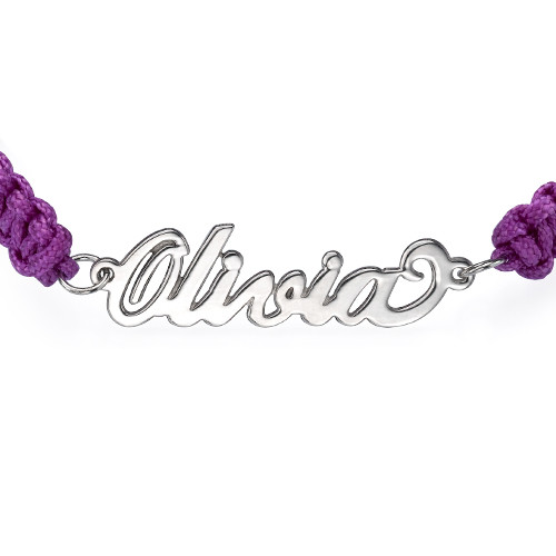 Cord Name Friendship Bracelet