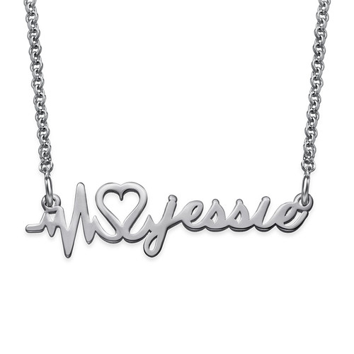 Signature Custom Heartbeat Necklace