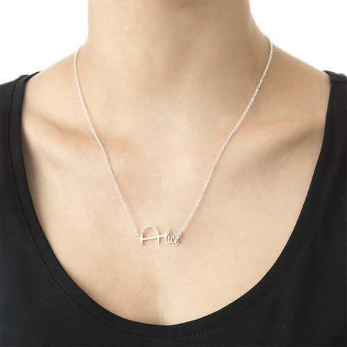 Signature Custom Wire Name Necklace