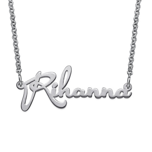 Signature Delicate Celebrity Name Necklace