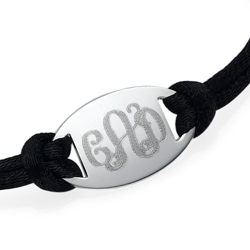 Engraved Monogram Bracelet