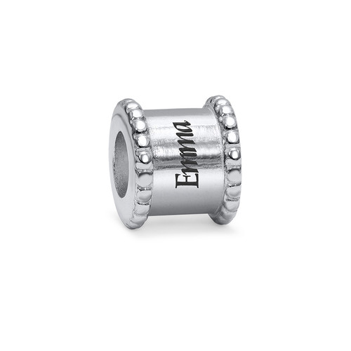 Engraved Round Bead