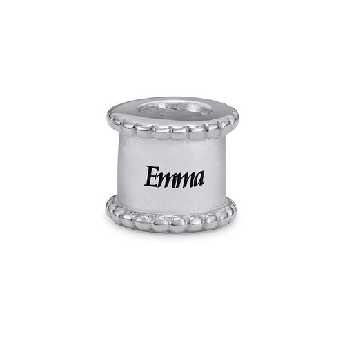 Engraved Round Bead