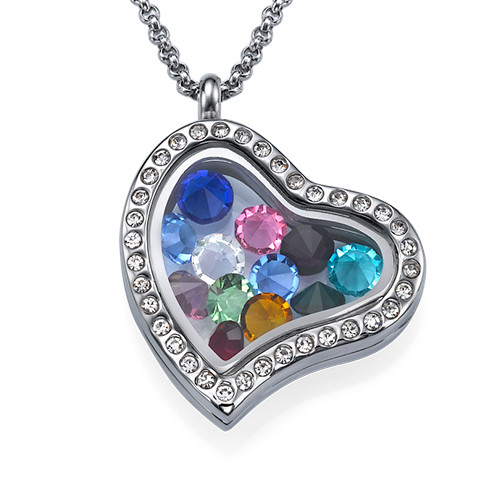 Birthstone Charms  Floating Locket