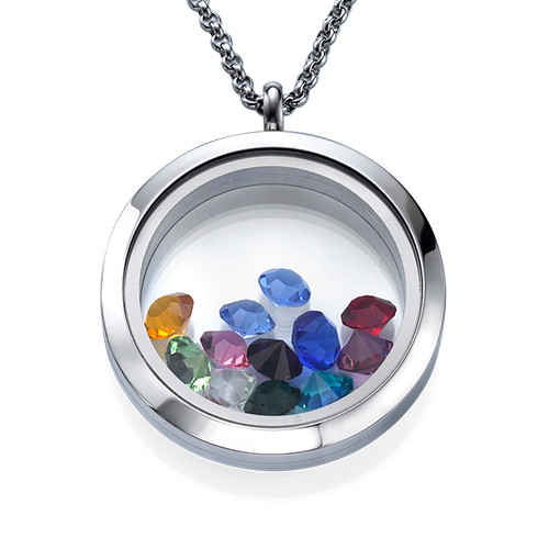 Birthstone Charms  Floating Locket