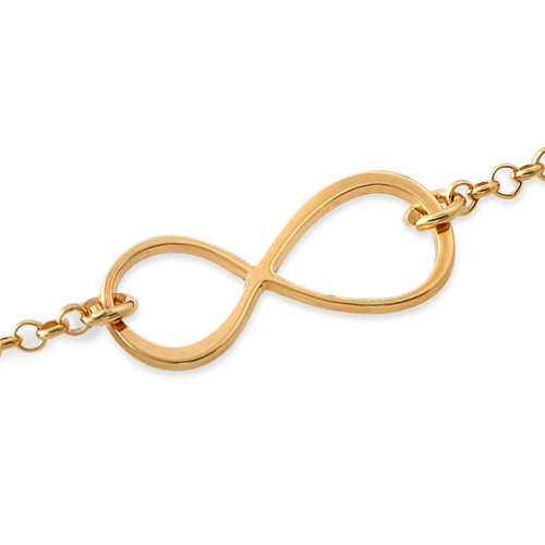 Gold Plated Eternity Bracelet