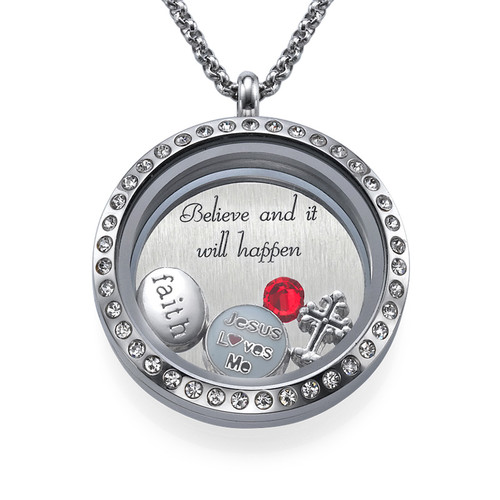 Gotta' Have Faith  Floating Locket