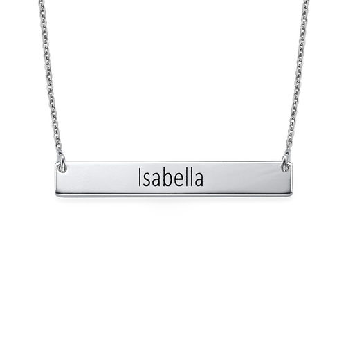 Graduation Jewelry - Bar Necklace