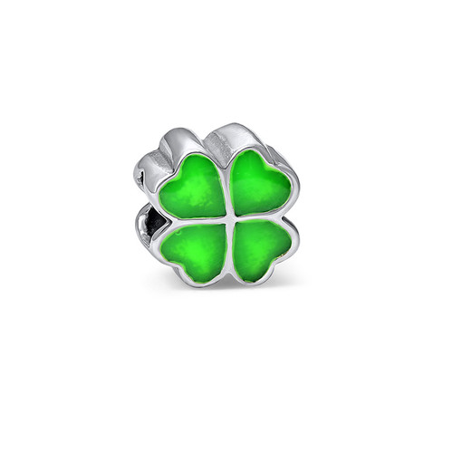 Green Clover Bead