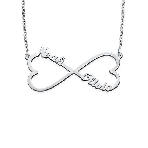 Heart Infinity Name Necklace