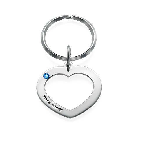 Heart Keychain for Couples