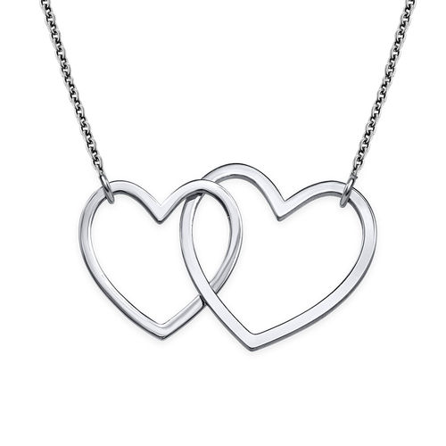 Holding Hearts necklace - Thin