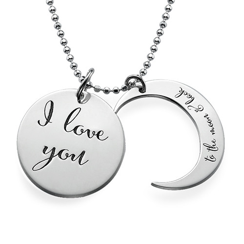 I Love You to the Moon and Back Necklace