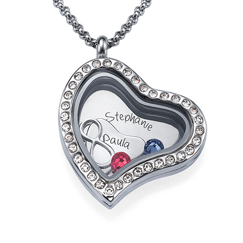 Infinite Love Floating Locket