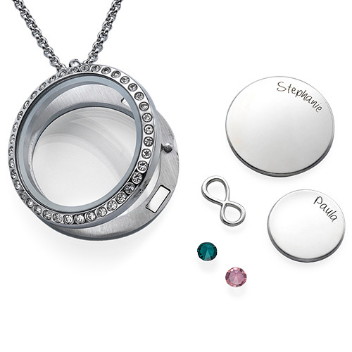 Infinite Love Floating Locket