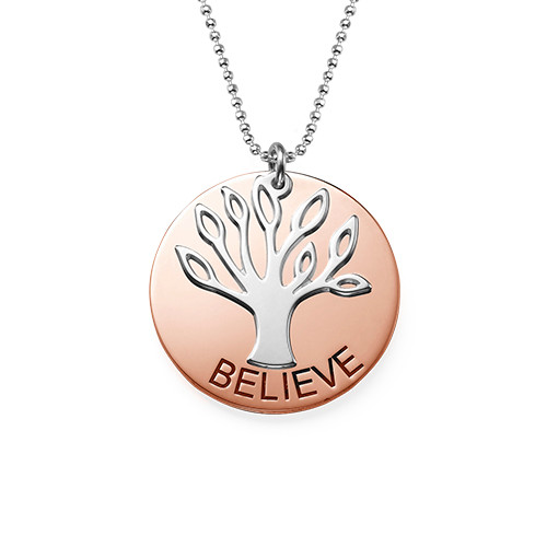 Inspirational Family Tree Necklace