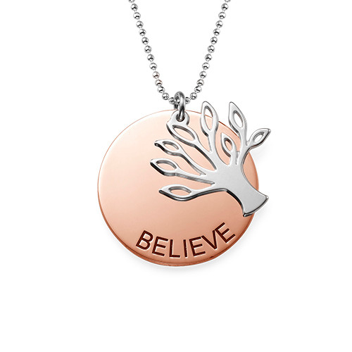 Inspirational Family Tree Necklace