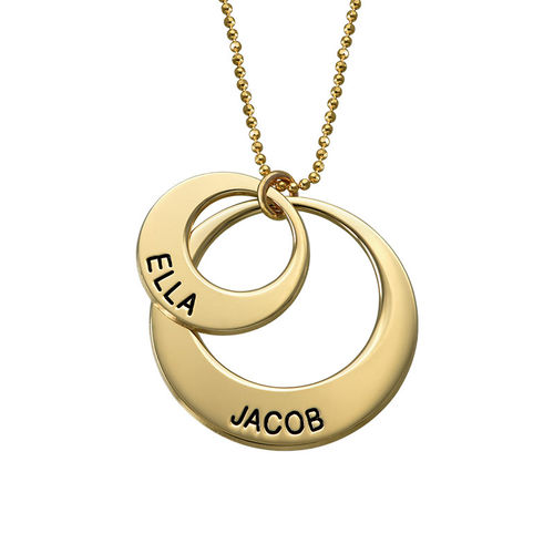 Jewelry for Moms - Disc Necklace in 10K Gold