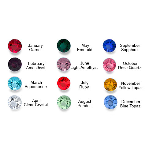 5mm Birthstones for "Birthstone Charms Floating Locket"