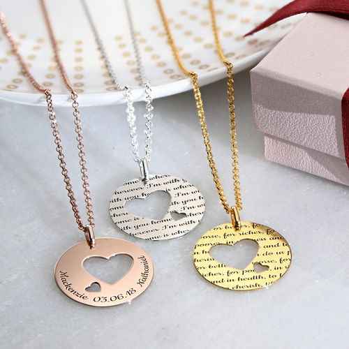 Love Circle in Gold Plating