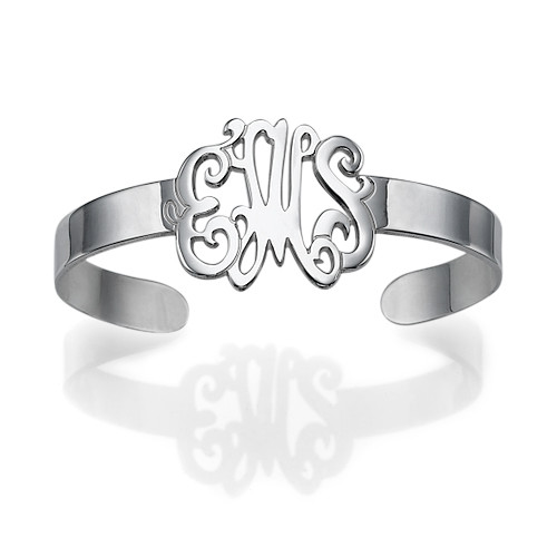 Monogram Cuff Bracelet