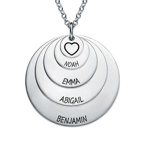 Mother 5 Discs Necklace