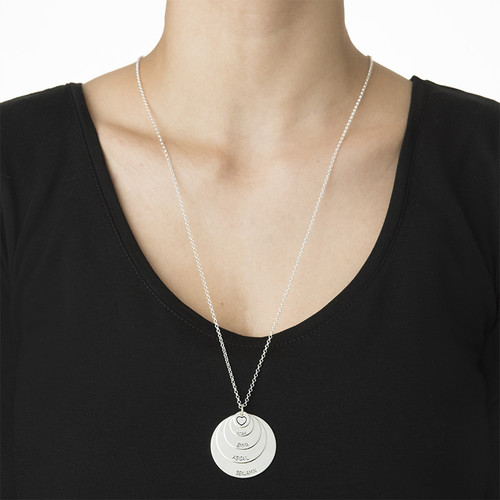 Mother 5 Discs Necklace