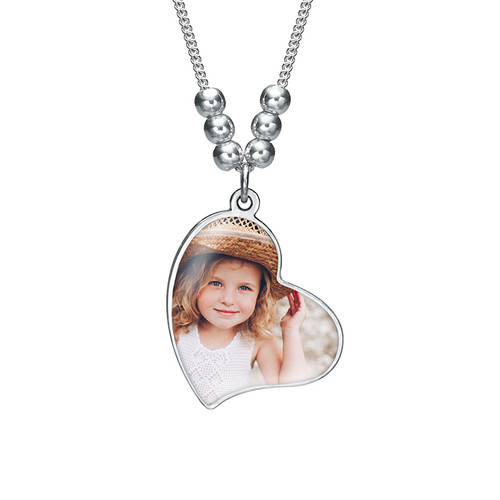 Multiple Photo Charm Necklace