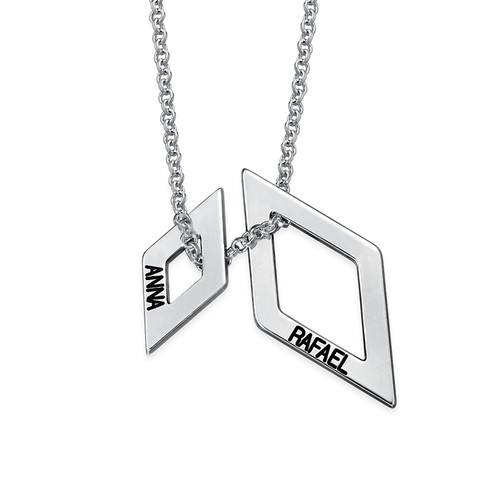 Personalized Geometric Necklace