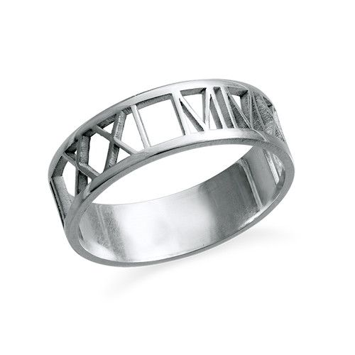 Roman Numeral Ring