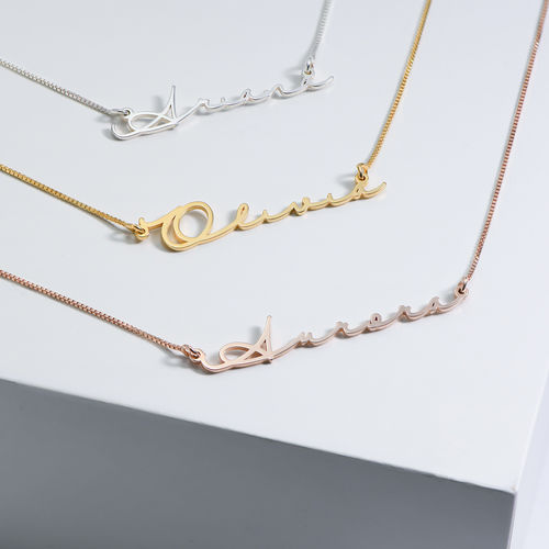 Signature Style Name Necklace