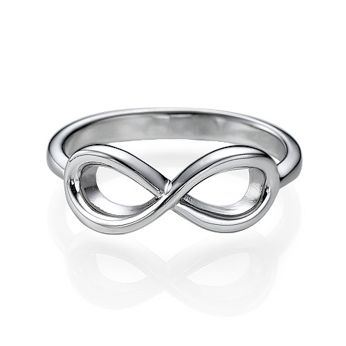 Silver Infinity Ring