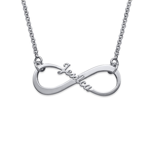 Single Name Infinity Necklace