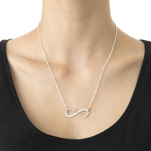 Single Name Infinity Necklace