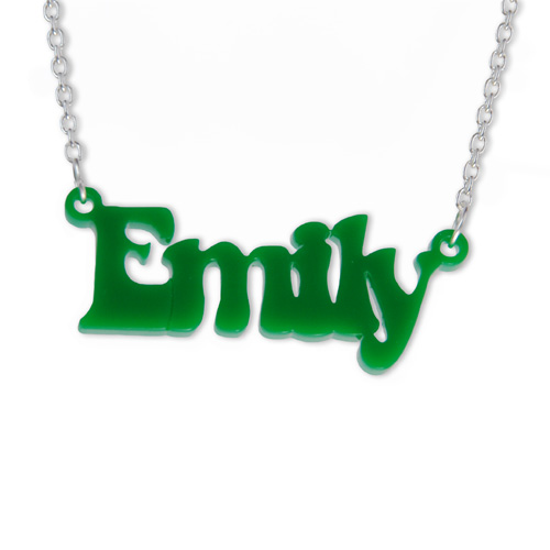 That 70's Show Style Color Name Necklace