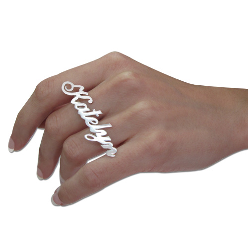 Two Finger Name Ring