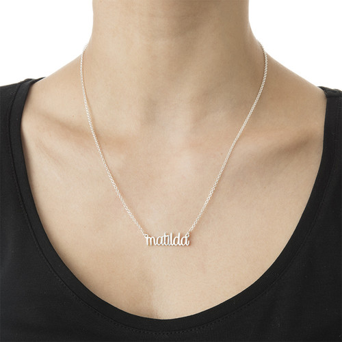 Signature Wire Name Necklace - Lower Case Design