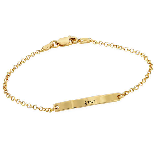 Women's ID Bracelet in Gold Plating