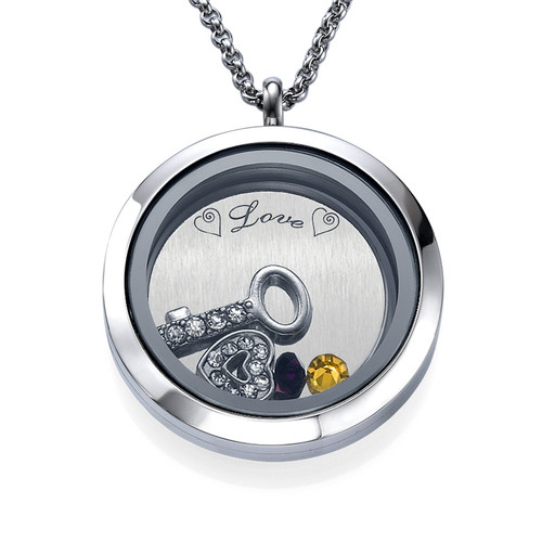 You Are the Key to My Heart Floating Locket