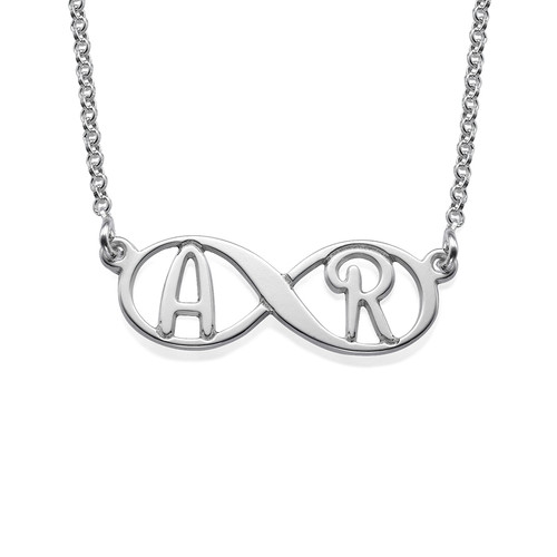 Infinity Necklace with Initials