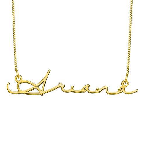 Signature Style Name Necklace - 10k Gold